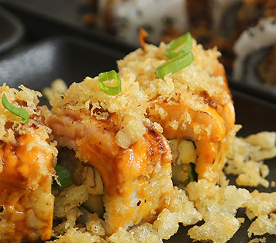 Crunchy sushis